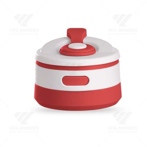 Brindes Copos Silicone Retráteis 500ml Personalizados - Veg Brindes Curitiba.