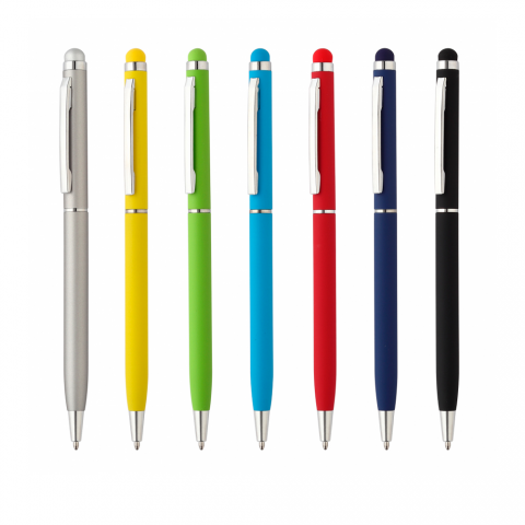 Brindes Canetas Metal Touch Personalizadas - Veg Brindes Curitiba.