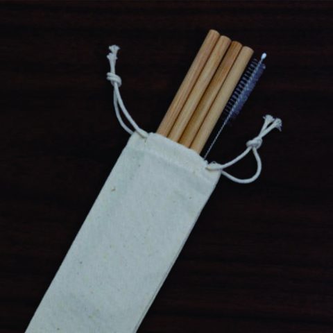 Brindes Kits Canudos em Bambu e Escova Personalizados - Veg Brindes Curitiba.