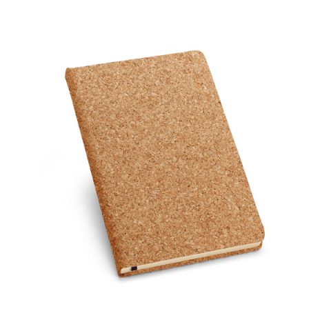 Blocos de Notas Cortiça 9x14cm Personalizados - Veg Brindes Curitiba.