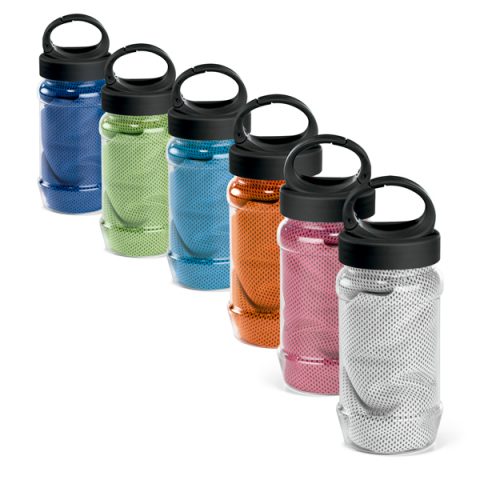Toalha Garrafa Esportiva 30x80cm Personalizada - Veg Brindes Curitiba.
