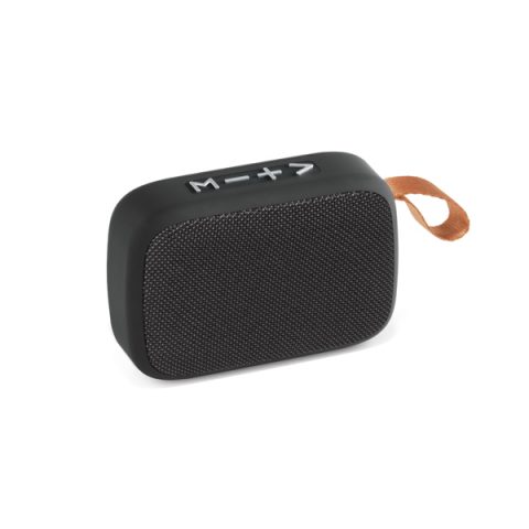 Caixa de Som Bluetooth 3W:4Ω ABS Poliéster Personalizada - Veg Brindes Curitiba.