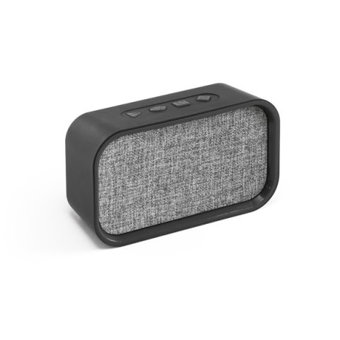 Caixa de Som Bluetooth 3W:4Ω ABS Poliéster Personalizada - Veg Brindes Curitiba.