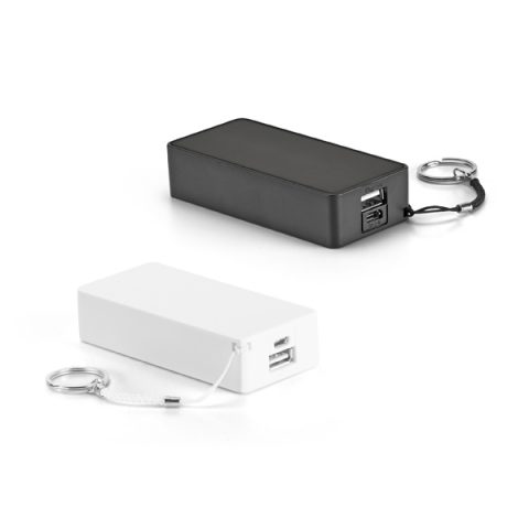 Power Bank ABS 4.000mAh ABS Personalizado - Veg Brindes Curitiba.