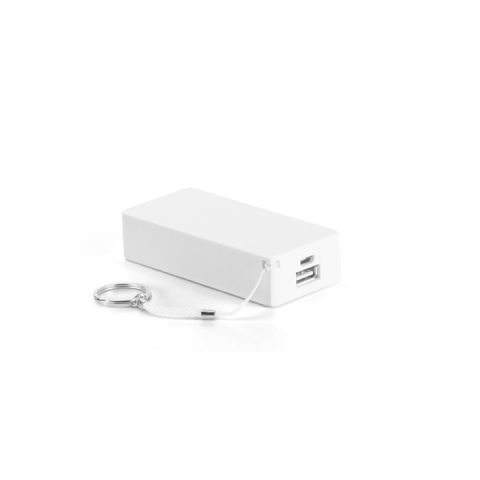 Power Bank ABS 4.000mAh ABS Personalizado - Veg Brindes Curitiba.