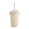 Copo Ecológico Fibra de Bambu com Canudo 450ml Personalizado - Veg Brindes Curitiba.