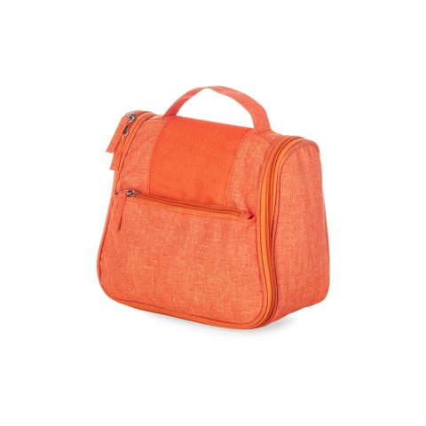 Necessaire Nylon Oxford 21x22,7cm Personalizada - Veg Brindes Curitiba.
