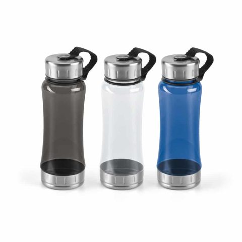 Squeeze Plástico Inox 600ml Personalizado - Veg Brindes Curitiba.