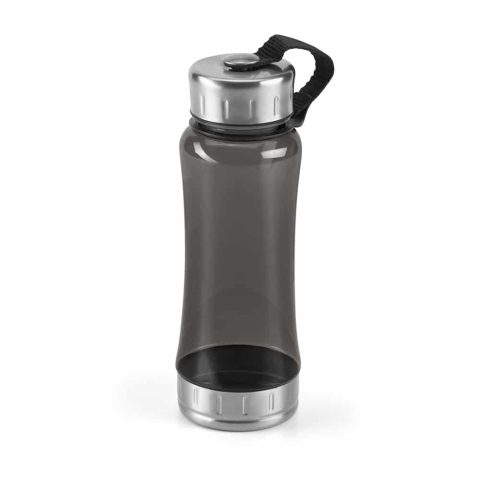 Squeeze Plástico Inox 600ml Personalizado - Veg Brindes Curitiba.