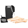 Kit Utensílios Em Bambu 8pçs Personalizado - Veg Brindes Curitiba.