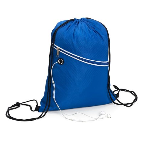 Sacochila Poliéster Impermeável 35x42cm Personalizada - Veg Brindes Curitiba.
