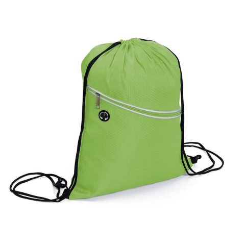Sacochila Poliéster Impermeável 35x42cm Personalizada - Veg Brindes Curitiba.