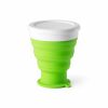 Brinde Copo Silicone Retrátil 400ml Personalizado - Veg Brindes Curitiba.