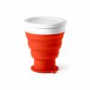 Brinde Copo Silicone Retrátil 400ml Personalizado - Veg Brindes Curitiba.