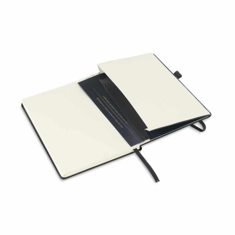 Brinde Caderneta Moleskine Capa Dura 14x21cm Personalizada - Veg Brindes Curitiba.