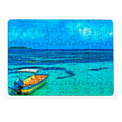Brinde Quebra-cabeça 20x28cm 48 Peças Personalizado - Veg Brindes Curitiba.