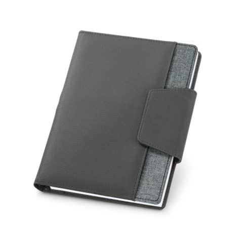 Brinde Moleskine A5 com Capa Couro Sintético Personalizado - Veg Brindes Curitiba.