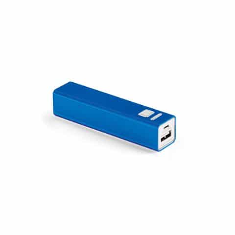 Brinde Power Bank Metal 1.800mAh Personalizado - Veg Brindes Curitiba.
