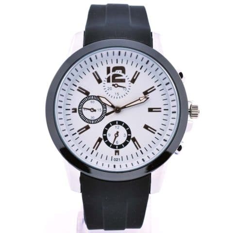 Brinde Relógio de Pulso Pulseira Emborrachada Personalizado - Veg Brindes Curitiba.