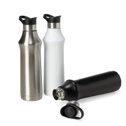 Brinde Garrafa Térmica Inox 500ml Personalizada - Veg Brindes Curitiba.