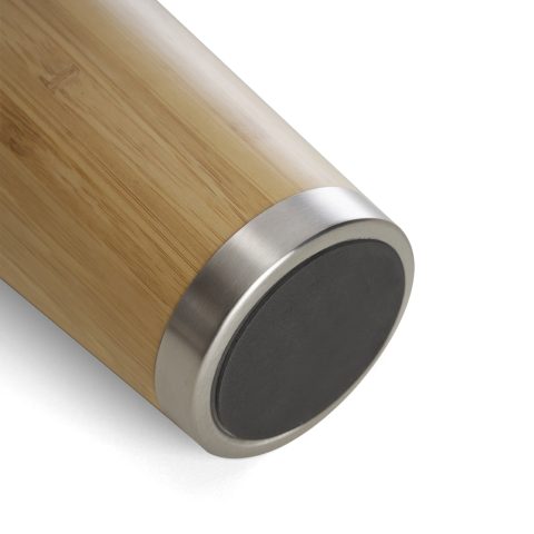 Brinde Copo Ecológico em Bambu Inox 500ml Personalizado - Veg Brindes Curitiba.