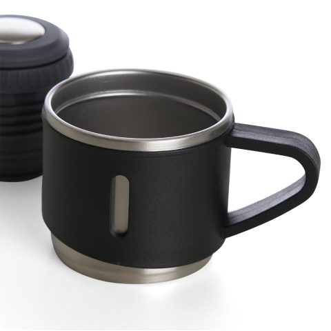 Brinde Garrafa Térmica Inox 450ml Personalizada - Veg Brindes Curitiba.