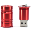 Brinde Pen Drives Barril Metal Personalizado - Veg Brindes Curitiba.