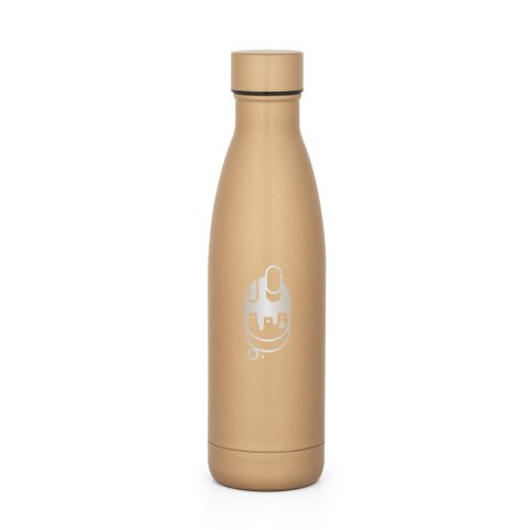 Brinde Garrafa Térmica Inox 530ml Personalizada - Veg Brindes Curitiba.
