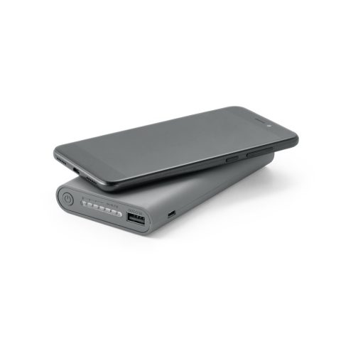 Brinde Power Bank ABS 10.000mAh Personalizado - Veg Brindes Personalizados.