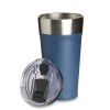 Brinde Copo Térmico 500ml Tampa Canudo Personalizado - Veg Brindes Corporativos Personalizados.