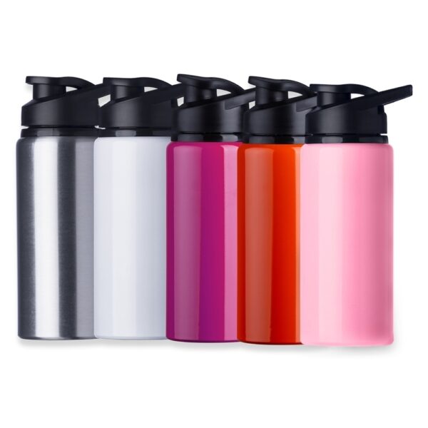 Brinde Squeeze Alumínio 600ml Personalizado - Veg Brindes Curitiba.