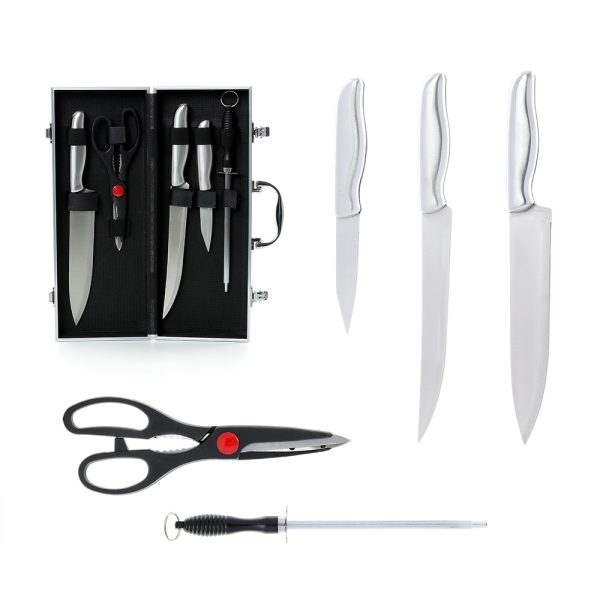 Brinde Kit Churrasco 5pçs Personalizado - Veg Brindes Curitiba.