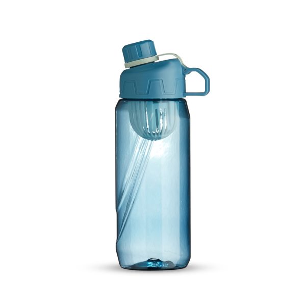 Brinde Squeeze Plástico 800ml Infusor Personalizado - Veg Brindes Curitiba.
