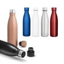 Brinde Garrafa Térmica Inox 530ml Personalizada - Veg Brindes.
