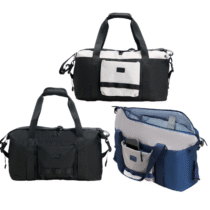 Brinde Bolsa Esportiva de Nylon 18 Litros Personalizada - Veg Brindes Curitiba Personalizados.