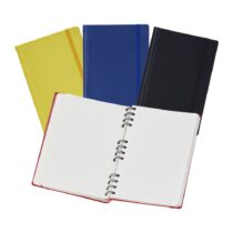 Brinde Moleskine emborrachado 14x21cm Personalizado - Veg Brindes Curitiba.