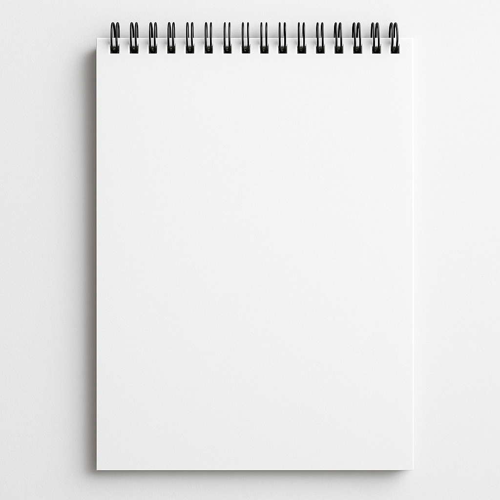 Caderno de Desenho A4 Personalizado - Veg Brindes Curitiba Personalizados.