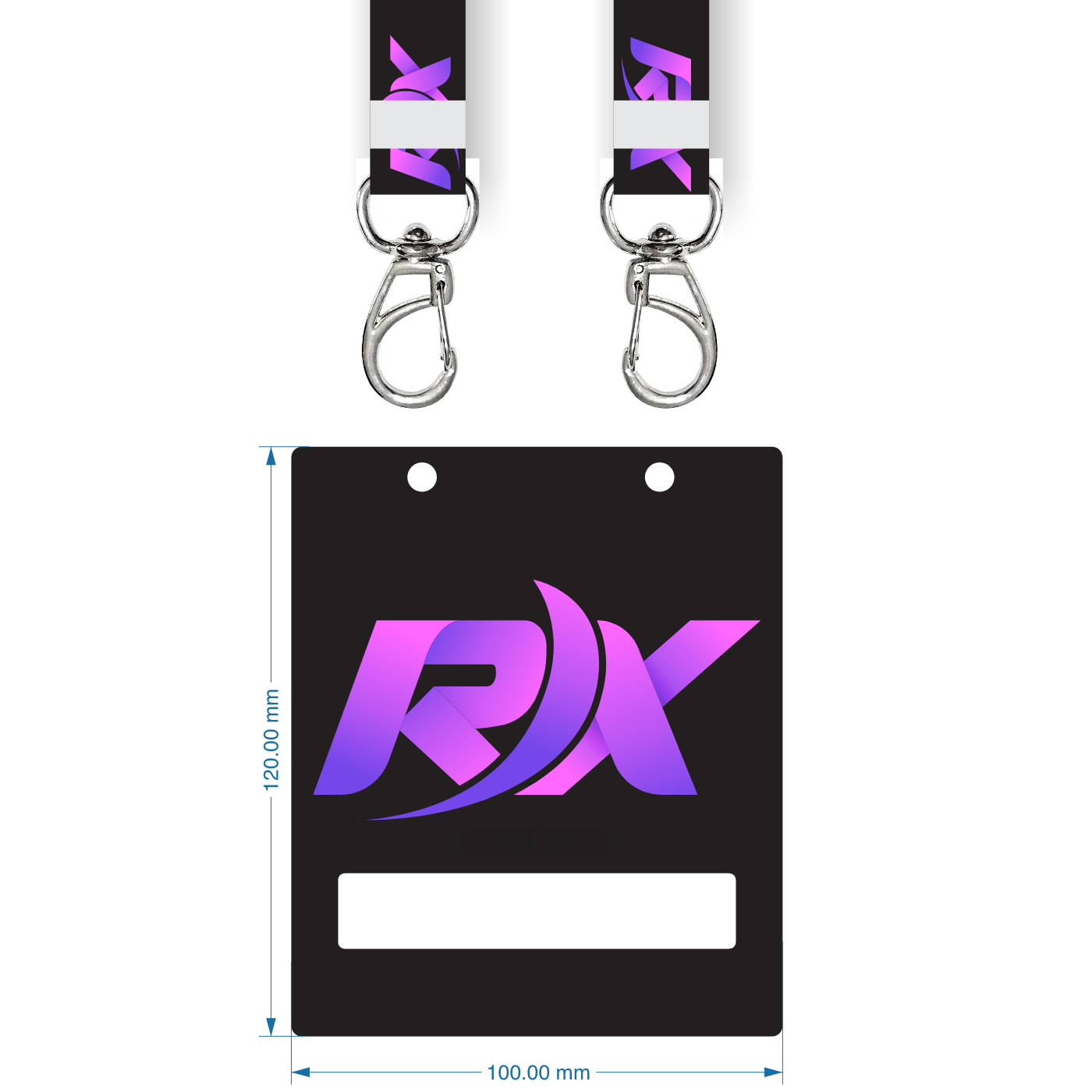 Brinde Cordão 20mm com credencial couchê 240g Personalizados. Brinde Cordão 20mm com credencial couchê 240g Personalizados.