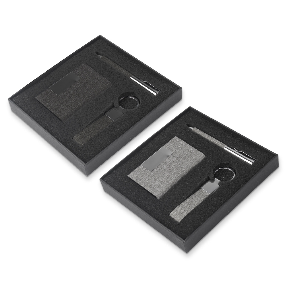 Brinde Kit Executivo 3 Peças Personalizado - Veg Brindes Curitiba Personalizados. Brinde Kit Executivo 3 Peças Personalizado - Veg Brindes Curitiba Personalizados.