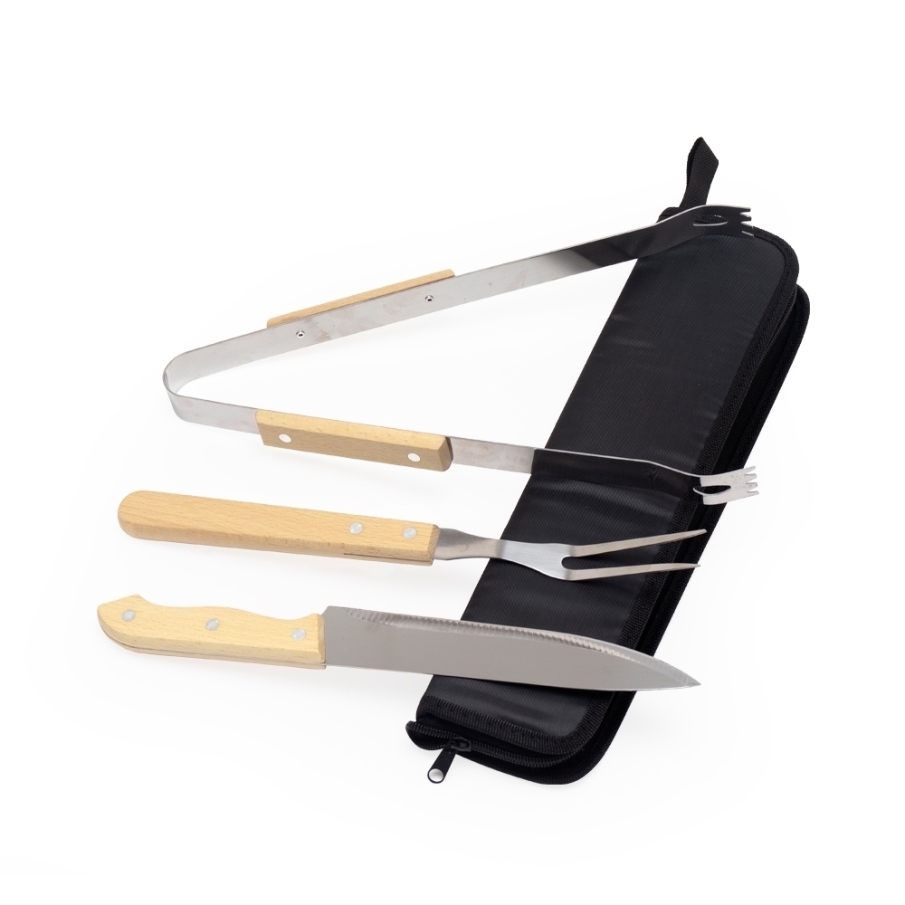 Brinde Kit Churrasco 3pçs Personalizado - Veg Brindes Curitiba Personalizados. Brinde Kit Churrasco 3pçs Personalizado - Veg Brindes Curitiba Personalizados.