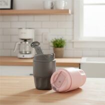 Brinde Copo Térmico Inox 250ml Personalizado - Veg Brindes Curitiba Personalizados.