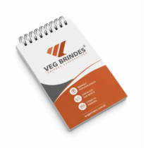 Bloco de Nota 9,4x15cm Personalizado - Veg Brindes Curitiba Personalizados. Bloco de Nota 9,4x15cm Personalizado - Veg Brindes Curitiba Personalizados.