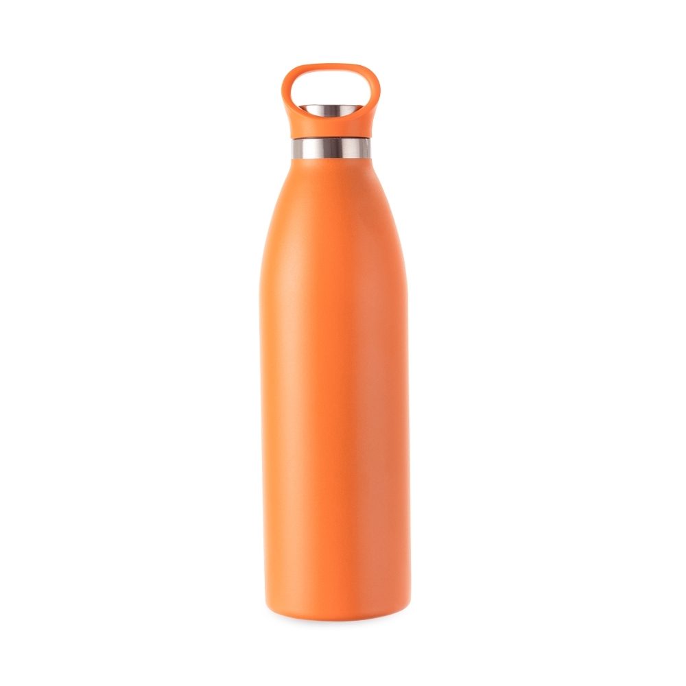 Brinde Garrafa Térmica 750ml Personalizada - Cor Laranja Brinde Garrafa Térmica 750ml Personalizada - Cor Laranja