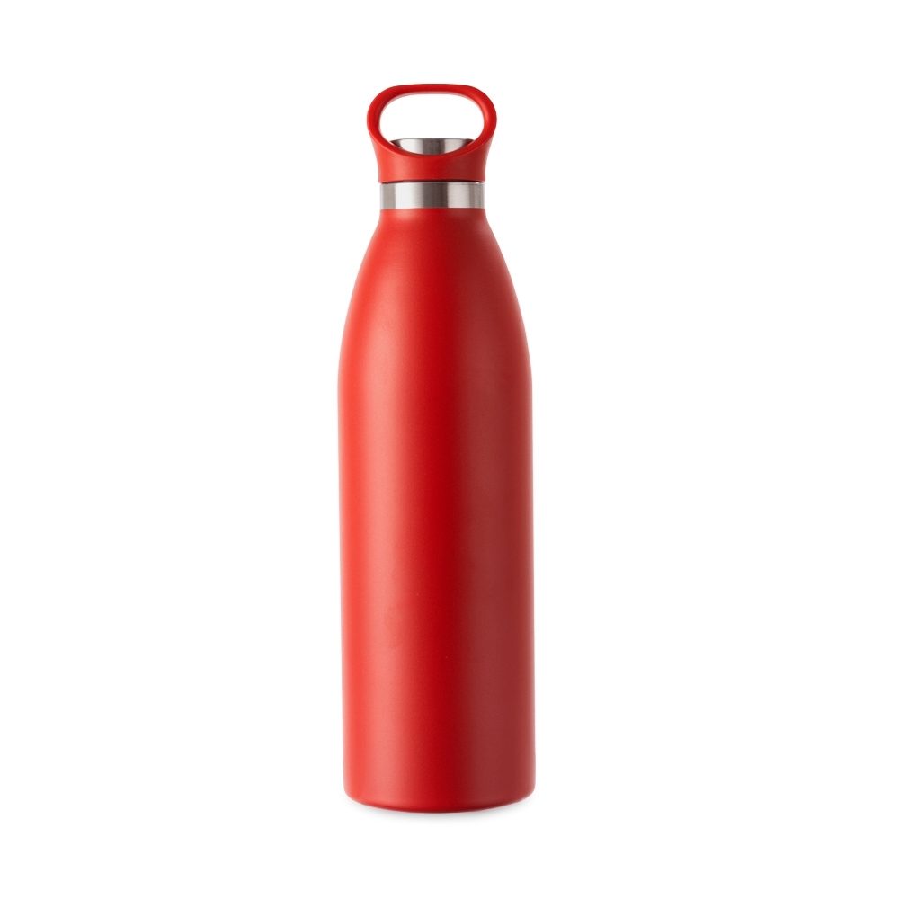 Brinde Garrafa Térmica 750ml Personalizada - Cor Vermelho Brinde Garrafa Térmica 750ml Personalizada - Cor Vermelho