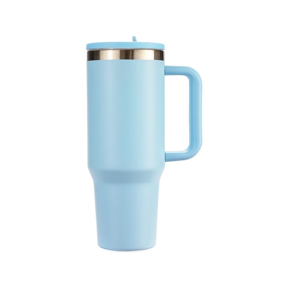 Brinde Caneca Térmica 1,2L Personalizada - Cor Azul Claro Brinde Caneca Térmica 1,2L Personalizada - Cor Azul Claro