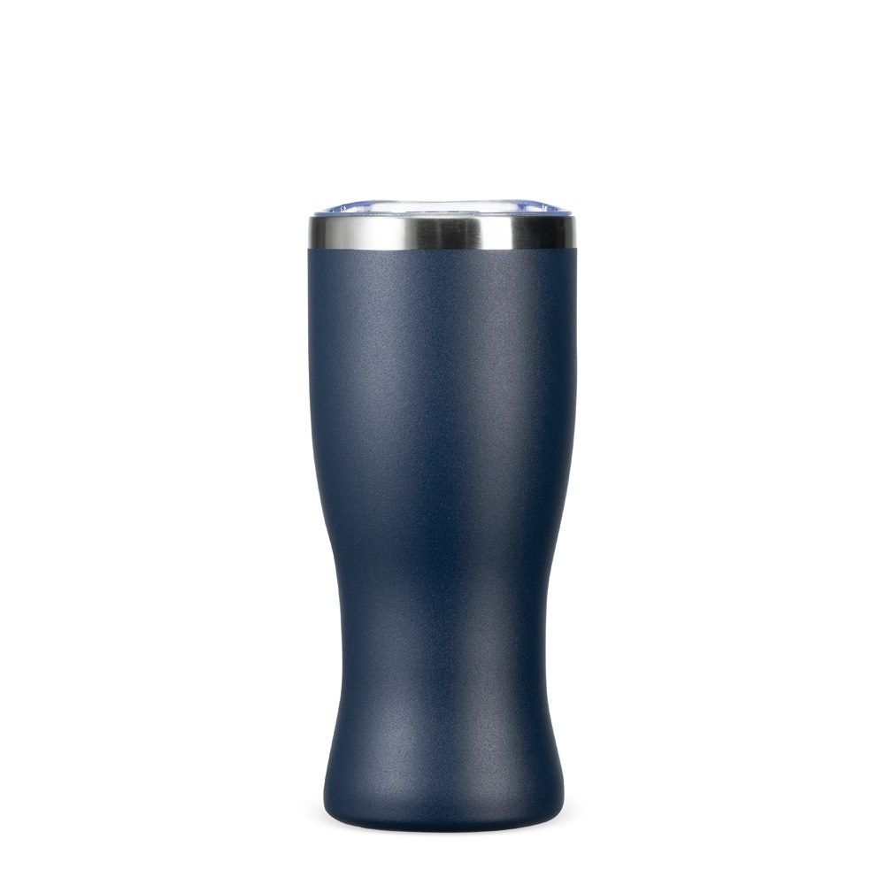 Brinde Copo Térmico 480ml Personalizado - Cor Azul Brinde Copo Térmico 480ml Personalizado - Cor Azul