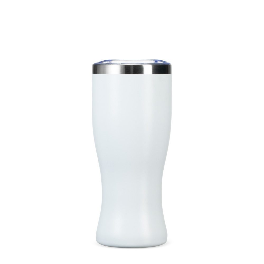 Brinde Copo Térmico 480ml Personalizado - Cor Branco Brinde Copo Térmico 480ml Personalizado - Cor Branco