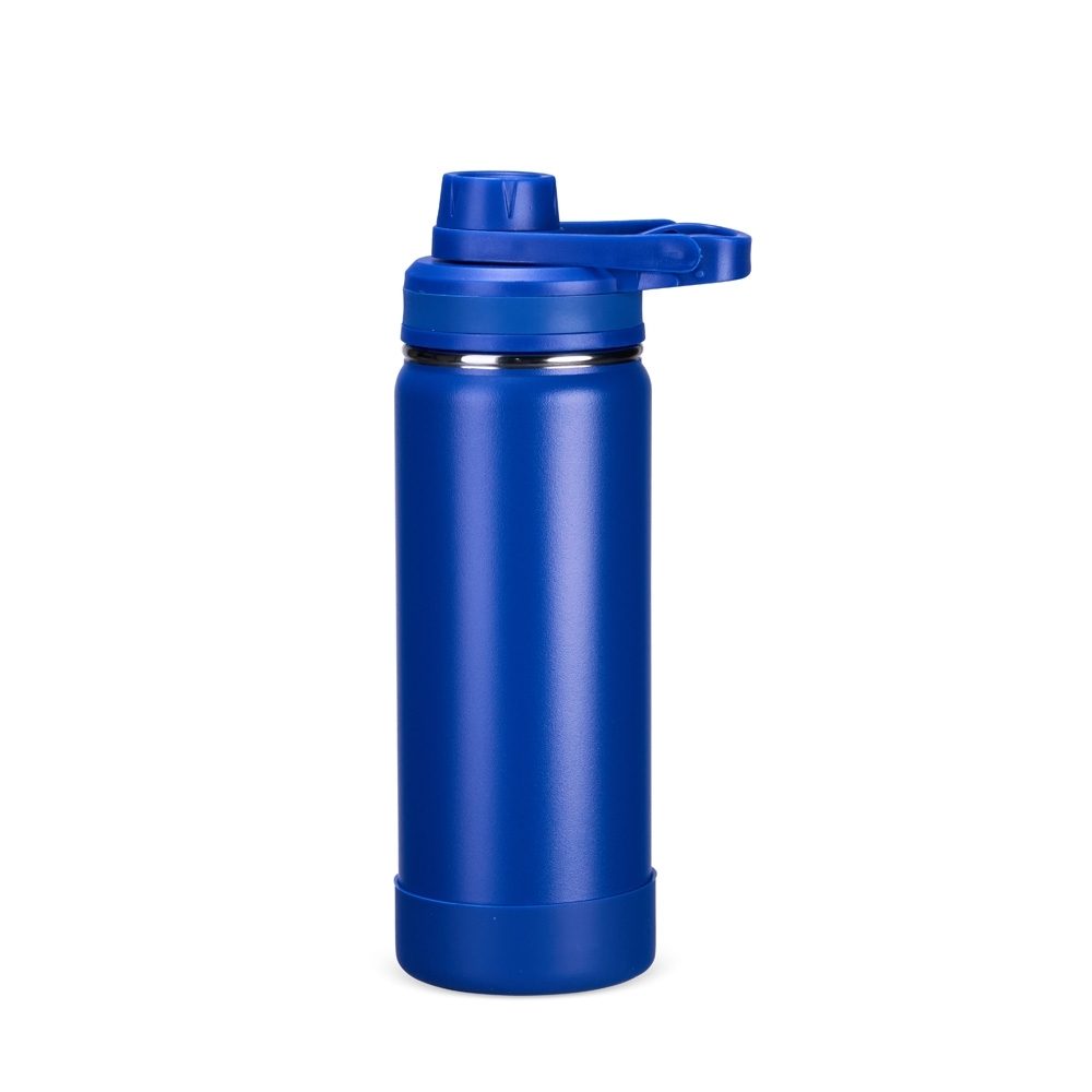 Brinde Garrafa Térmica 550ml Personalizada - Cor Azul Brinde Garrafa Térmica 550ml Personalizada - Cor Azul
