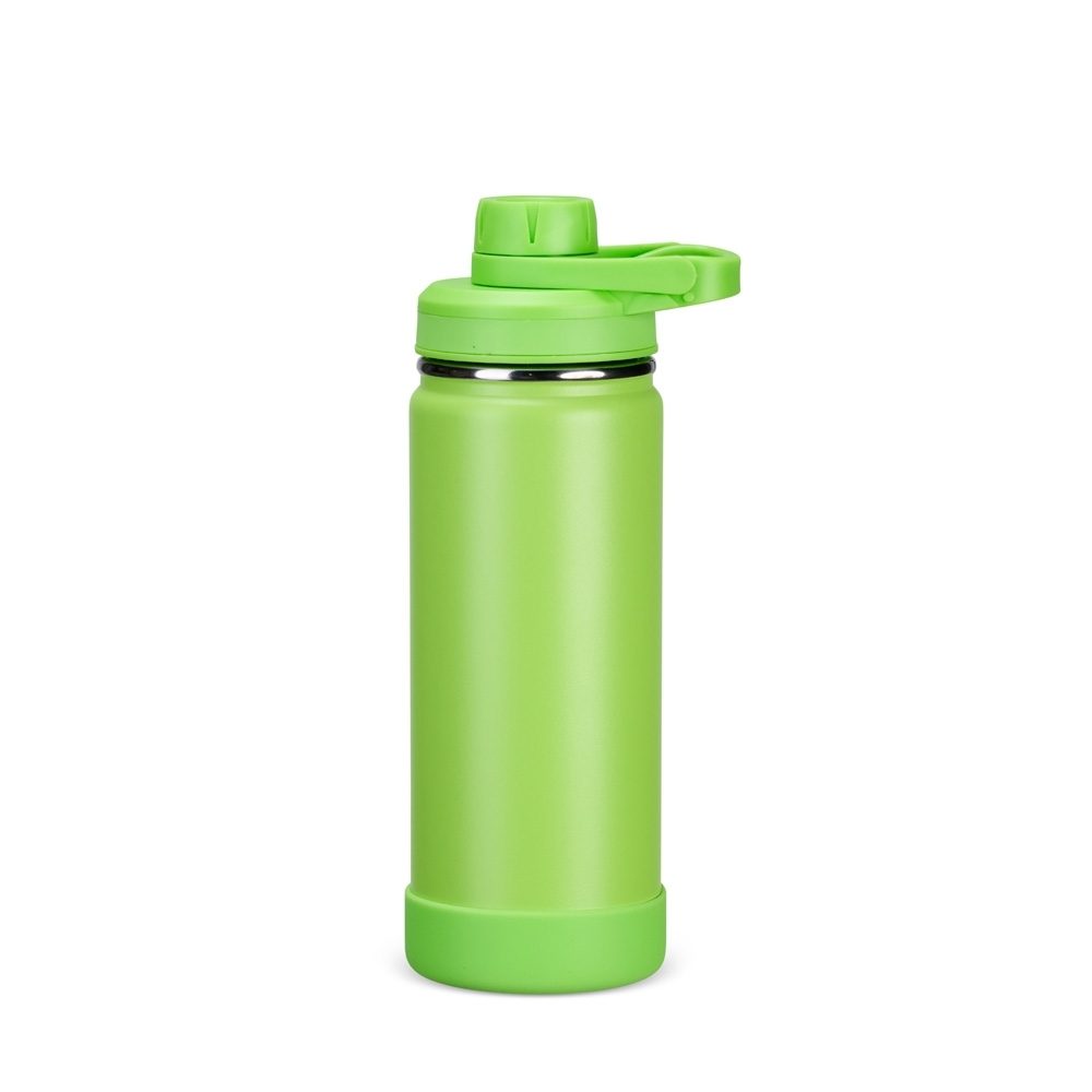 Brinde Garrafa Térmica 550ml Personalizada - Cor Verde Claro Brinde Garrafa Térmica 550ml Personalizada - Cor Verde Claro