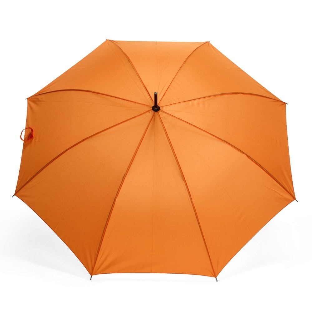Brinde Guarda-chuva Automático Personalizado - Cor Laranja Brinde Guarda-chuva Automático Personalizado - Cor Laranja